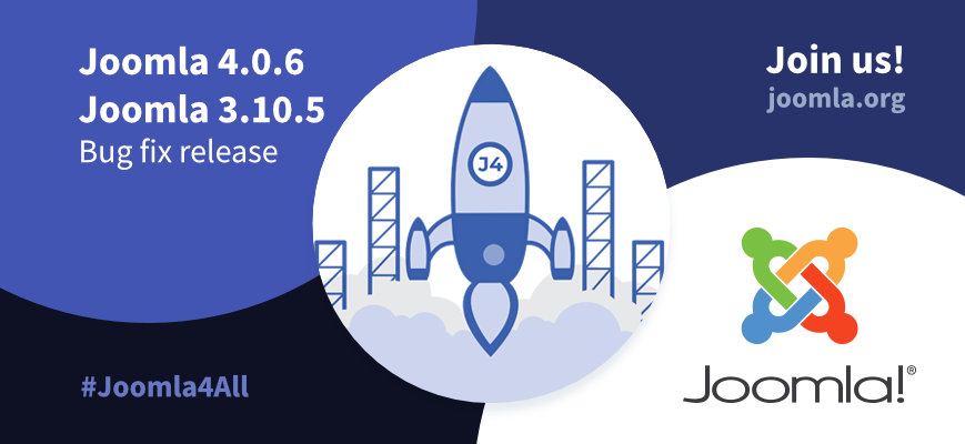 Joomla 4.0.6 Stable Joomla 4.0.6 Stable - Ready for a new world of possibilities. Use the hashtags #joomla4 #Joomla4All