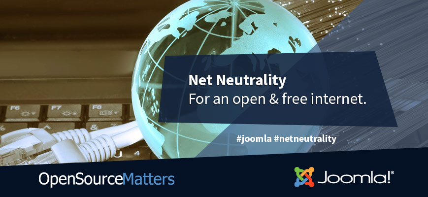 Joomla! supporting Net Neutrality joomla net neutrality