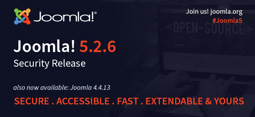 Joomla 5.2.6 Security Release