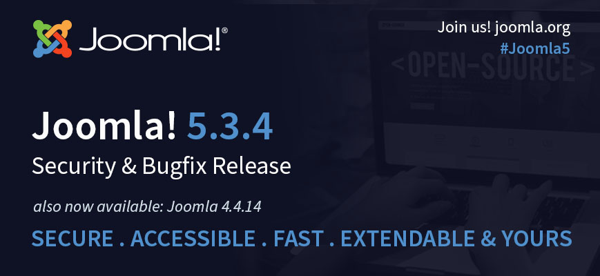 Joomla 5.3.4 Security & Bugfix Release