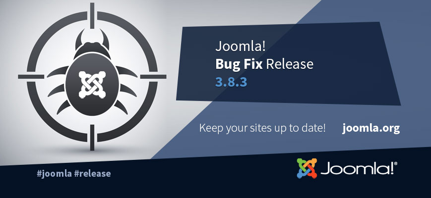 Joomla! 3.8.2 Joomla 3.8.3